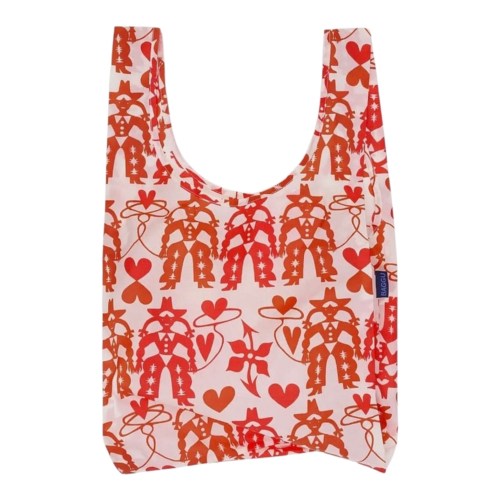 *NWT* BAGGU Western Cowgirl Hearts Standard Bag